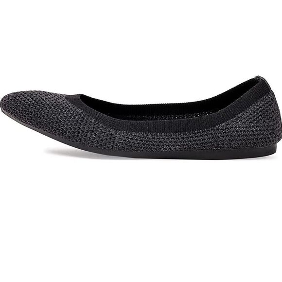 ⭐️FRANK Mully Pointed Toe Ballet Flat Slip On Flat Knit Shoes⭐️ - Picture 5 of 10